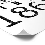 Vrouwen Freeish Juneteeth Sinds 1865 Zwarte Geschi Poster (Hoek)