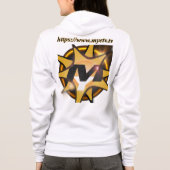 Vrouwen Full-Zip Hoodie van MYETV - 15 jaar (Achterkant)