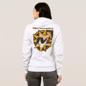 Vrouwen Full-Zip Hoodie van MYETV - 15 jaar (Achterkant volledig)