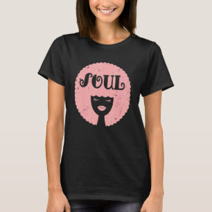 Vrouwen Funk Apparel 70s Costume Rare Soul T-shirt