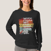 Vrouwen Funny Doctor Grafisch haar Vrouw Vrouwen P T-shirt (Voorkant)