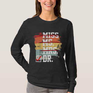 Vrouwen Funny Doctor Grafisch haar Vrouw Vrouwen P T-shirt