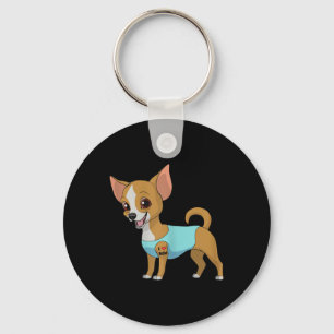 Vrouwen Funny Dog Chihuahua Love Mom Tattoo Gift T Sleutelhanger