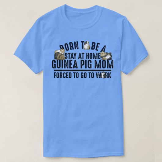 Vrouwen Funny geboren als verblijf in Guinee T-shirt (Design voorkant)