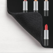 Vrouwen Funny Lipstick Belangrijke levenskeuzes Muismat (Hoek)