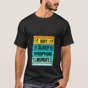 Vrouwen Funny Saxophone T Shirten Mannen Vrouwen K T-shirt