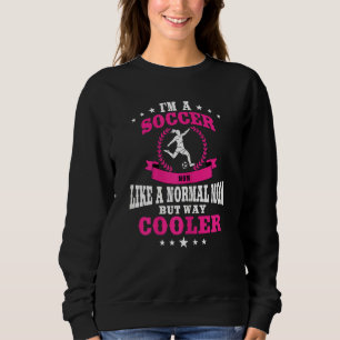 Vrouwen Funny Soccer Momsoccer Ball Vrouwen Trui
