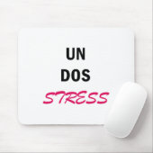 Vrouwen Funny Un Dos Stress Muismat (Met muis)