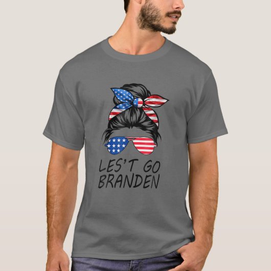 Vrouwen gaan brandon, Lets Go Branden, Brandon W T-shirt (Voorkant)