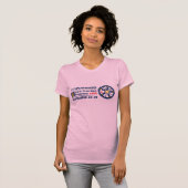 Vrouwen gaan vooruit T-shirt (Voorkant volledig)