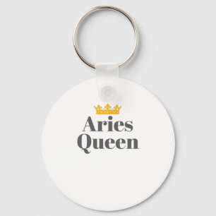 Vrouwen Geboren in maart April Koningin Zodiake Ar Sleutelhanger