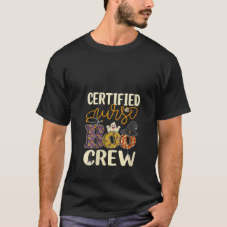Vrouwen Gecertificeerde Nurse Boo Crew Gecertifice T-shirt