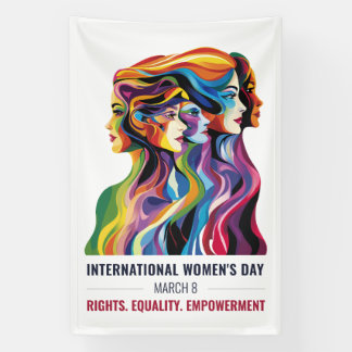 Vrouwen geconfronteerd met kunst | Internationale Spandoek
