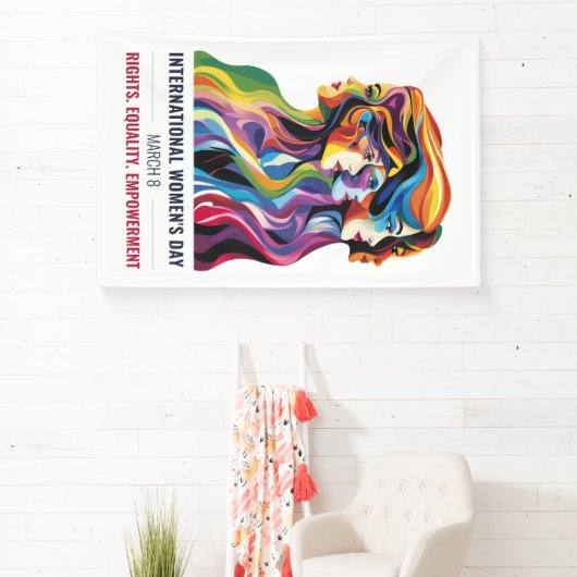 Vrouwen geconfronteerd met kunst | Internationale  Spandoek (Insitu)