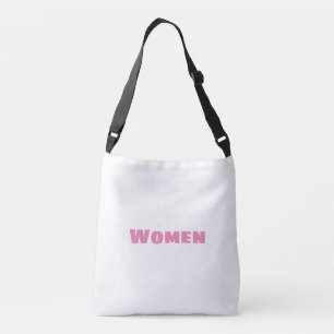Vrouwen Gedrukte tekst-handtassen Mooie Zichtbare Crossbody Tas