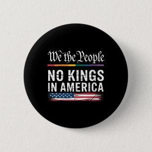 Vrouwen Geen Koningen In Amerika Wij Het Volk Poli Ronde Button 5,7 Cm