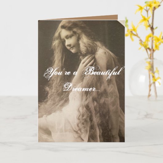 Vrouwen geïnspireerde tanks kaart (Gele Bloem)