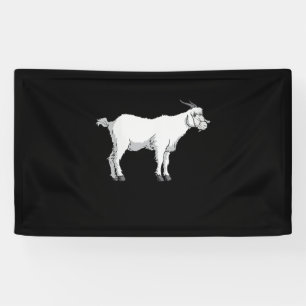 Vrouwen Geit Dragen Medisch Gezichtsmasker Grappig Spandoek