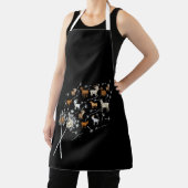 Vrouwen Geiten Grappige Paardebloem Wildbloem Bloe Schort (Insitu)