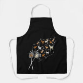 Vrouwen Geiten Grappige Paardebloem Wildbloem Bloe Schort (Voorkant)