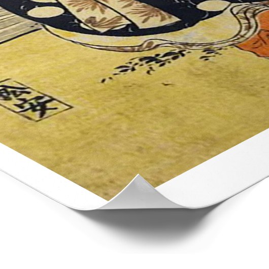 Vrouwen gekleed als valken poster (Hoek)