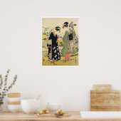 Vrouwen gekleed als valken poster (Keuken)