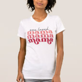 Vrouwen Geliefde Mama Moederdag Sweatshirt, Hoodie T-shirt (Voorkant)