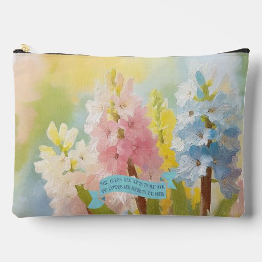 Vrouwen Geloof Bijbel, Hyacint Bloemen, Moederdag Etui (Voorkant)