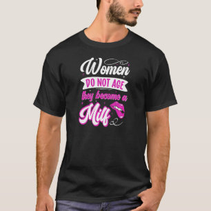 Vrouwen geloven dat ze volwassen zijn en dat ze ni t-shirt