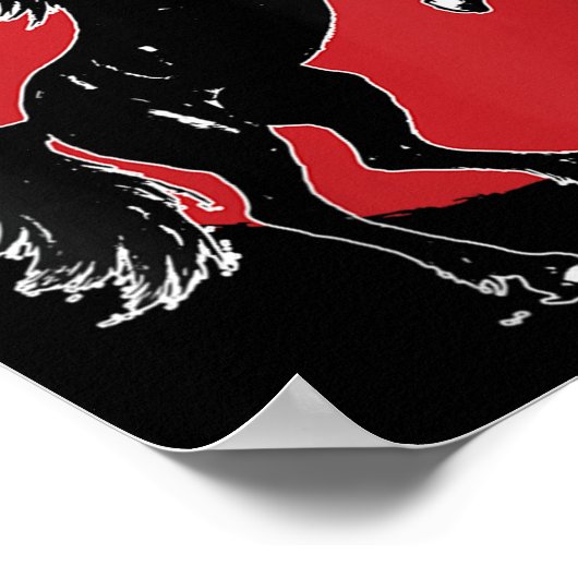 Vrouwen Gelukkig Chinees Nieuwjaar 2026 Jaar van h Poster (Hoek)