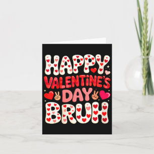 Vrouwen Gelukkige Valentijnsdag Harten Matching Ki Kaart