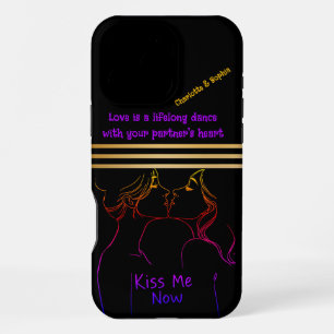 Vrouwen genieten van vriendschap in de liefde iPhone 16 pro max hoesje