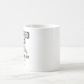 Vrouwen Gepensioneerd 2024 Niet Mijn Probleem Pens Koffiemok (Center)