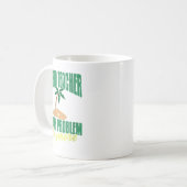 Vrouwen gepensioneerde leraar niet meer mijn probl koffiemok (Voorkant links)