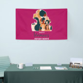 Vrouwen Geschiedenis Maand 2026 Spandoek (Beurs)