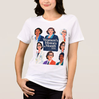 Vrouwen Geschiedenis Maand 2026 – Vieren Tri-Blend Shirt