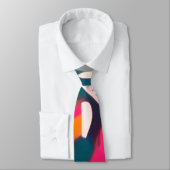 Vrouwen geschiedenis maand schattig meisje Stropda Stropdas (Gebonden)