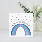 Vrouwen Geschiedenis Maand Wenskaart (Staand voorkant)