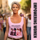 Vrouwen Geschiedenis Maand Wereldwijde Vrouwen Roz T-shirt