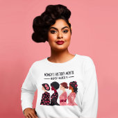 Vrouwen Geschiedenis Maand Wereldwijde Vrouwen Roz T-shirt