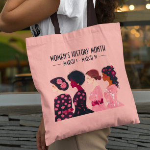 Vrouwen Geschiedenis Maand Wereldwijde Vrouwen Roz Tote Bag