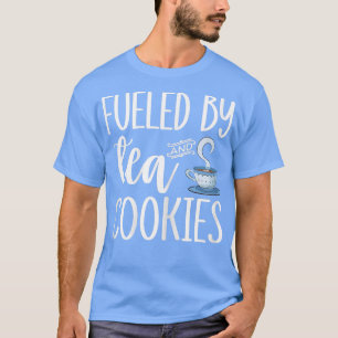 Vrouwen gevoed door thee en koekjes grappig bakken t-shirt