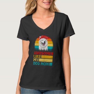  vrouwen Geweldige zoals mijn Amerikaanse Eskimo m T-shirt