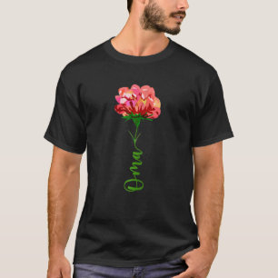 Vrouwen gezegend Oma World's beste mama ooit Omama T-shirt