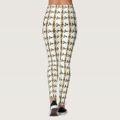 Vrouwen Gingerbread Man Leggings (Achterkant)