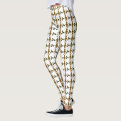 Vrouwen Gingerbread Man Leggings (Links)