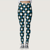 Vrouwen Gingham Summer Schattige Leggings (Voorkant)