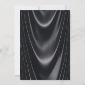 Vrouwen Glam Zwart Goud 50e Verjaardag Kaart (Achterkant)