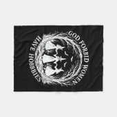 Vrouwen God verbieden vrouwen hebben Hobbies Grapp Fleece Deken (Voorkant (Horizontaal))