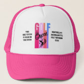 Vrouwen GOLF QUEEN Custom Trucker Pet (Voorkant)